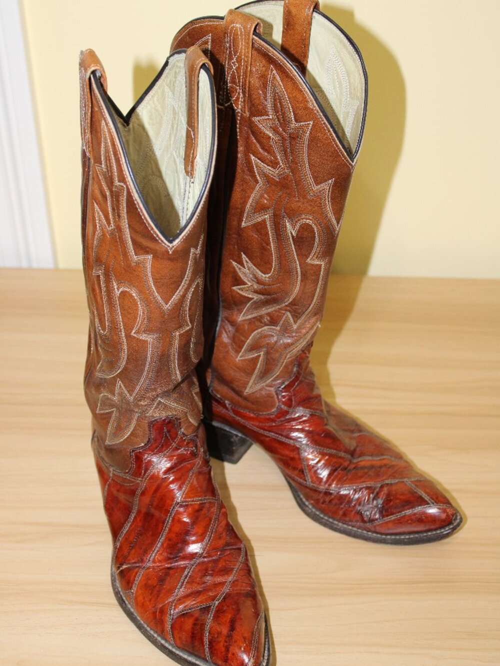 Men's Exotic Leather Cowboy Boots